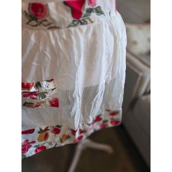 Vintage waist apron 1940s 1950s - Picture 3 of 5